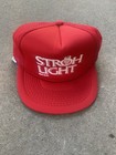 Vintage Lot 5 Beer Pabst Bud Stroh   s Miller Lite Snapback Trucker Hat Caps Usa