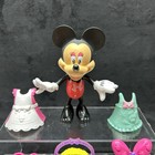 Disney Minnie Mouse Bowtique Dolls Snap N Style Doll   8 Different Accessories