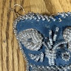 Antique Iroquois Beaded Whimsy Boot Native American Pin Cushion 19th Century