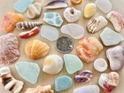 Genuine Sea Glass Surf-tumbled From Japan Shell 