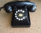 Vintage Telephone By Western Electric For Bell System-black- Used Condition-