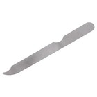 10 Pcs Stainless Steel Double-sided Metal Nail Files For Fingernails   Toenails