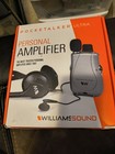 Williams Sound Pocketalker Ultra Hearing Amplifier Kit Silver Pkt D1 Eh