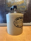 Antique Liquor Stoneware Jug Shore Distilling Co Elk City Okla