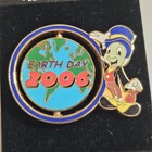 2006 Spinner  earth Day  Jiminy Cricket Disney Pin Le 2500
