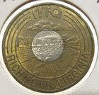 1993 Richmond  Va Metropolitan Authority Transit Toll Token - Virginia