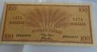Finland   100 Markkaa  1957  P-97  Banknote  Suomen Pankki   Finlands Bank Au