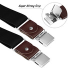 Buyless Fashion Suspenders For Men 48  Elastic Adjustable Straps 1 1 4  Y Shape