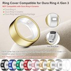 10 Pack Cover Compatible For Oura Size 7 2gold silver rosegold other 6-colors