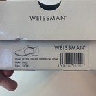Weissmans Youth Tap Shoes Style W1500 Size 12 Cm Black Elastic Slip On Stretch