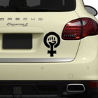 Feminist Fist Bumper Sticker Macbook Laptop Decal Equal Rights Political Decals