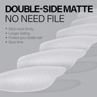 Short Coffin Nail Tips 450pcs Soft Full Cover Gel Nail Tip Matte Pre-filed Press