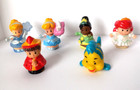 Fisher Price Little People Disney Princess Ariel Tiana Cinderella Fairy   Lot 6