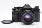  mint  Canon Ae-1 Program Black 35mm Film Camera Body New Fd50mm F1 4 From Japan