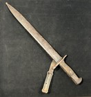Us Military Model 1892 Krag Jorgensen Original Rifle Bayonet   Scabbard C  1895