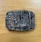 Handmade Navajo Sterling Silver Turquoise Native American Belt Buckle