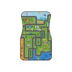Kids City Map Rug Pattern Universal Floor Mats  Custom Car Mat Set