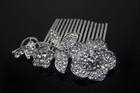 New Hair Comb Bridal Wedding Crystal Rhinestone Hair Accessories Ha755tt