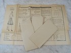 Antique Sewing Pattern 1930 s 40 s Dress Women s  your Pattern  Size 16