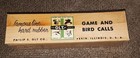 Vintage P s  Olt Game Call Squirrel Friction New Old Stock Sealed
