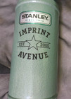 Stanley Classic Vacuum Thermos In Hammertone Green 16oz W  Lid And Cup