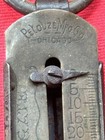 Old Antique Pelouze 100 Pound Brass And Steel Hanging Spring Scale Warr Acurate