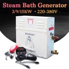 15kw Steam Generator For 529cubic Feet 15m   Sauna Shower Bath Home Spa Generator