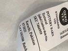 Pottery Barn Honeycomb Cotton Comforter  White    Twin twin Xl