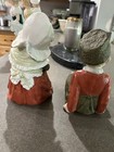 Large Set 7  Gebruder Heubach Dutch Boy   Girl Bisque Piano Babies  Antique