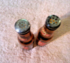 Vintage Country Club Beer Bottle Advertising Salt   Pepper Shakers Set 2pc