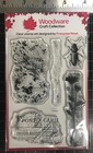 New Creative Expressions Rubber Stamp Woodware Marks Distressed Set Free Usa Shp
