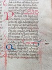 Brevarium Book Of Hours Leaf Vellum 11 Initials  Manuscript Mantua 1480 Ad 2