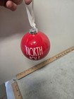 Vintage Rae Dunn By Magenta Christmas Ornament  North Pole 210