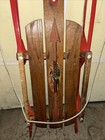 Vintage Flexible Flyer Iii Wooden Snow Sled     Classic Winter Collectible