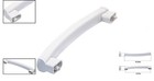 Modern White Microwave Door Handle For Ge   Hotpoint - Replacement Wb15x10278