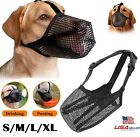 Pet Dog Muzzle Anti-lick Anti-biting Chewing Bark Licking Mouth Cover Mesh Mask