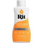 Rit All Purpose Liquid Dye 8 Oz Fabrics Clothes Wood Crafts  Sunshine Orange