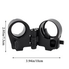 Heavy Duty Folding Stock Adapter  Matte Black Quick Mount Rifle Accessory
