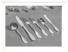 Original 1961 Hans Hansen Susanne Sterling Silver Brochure   Price List Denmark