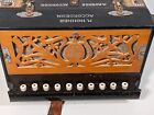 Vtg M Hohner Accordeon 1904 Wood 10 Keys Germany Accordion Rare