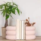 Terracotta Vase Bookends  Set Of 2