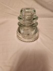 Hemingray Clear Glass Insulator Cup 42 Made In Usa