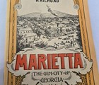 1887 Copyright W a Western   Atlantic Railroad Marietta Ga Winter Resort Booklet