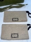 Gucci Green Carrier Bag And Ribbon With Canvas Shoe Storage Bags
