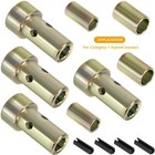 Tk95029 Quick Hitch Adapter Bushing For Category 1 3-point Hitch Tractor  2 Set 