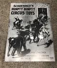 Vintage 1928 At Shoenhut   s Toy Humpty Dumpty Circus Book Tricks Illustrations