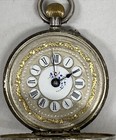 Vintage Swiss Pocket Watch  935 Silver