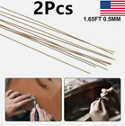 2pcs Gold Solder Wire Soldering Jewelry Making Repair Solder Wire Accessories Us