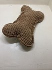 Plush Dog Bone Toy Blue Green White Soft Squeaky Puppy Chew Pet Toy Squeaky