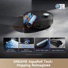 Dreame Aqua10ultra Roller Black Robot Vacuum 30kpa Suction   certified Refurbished